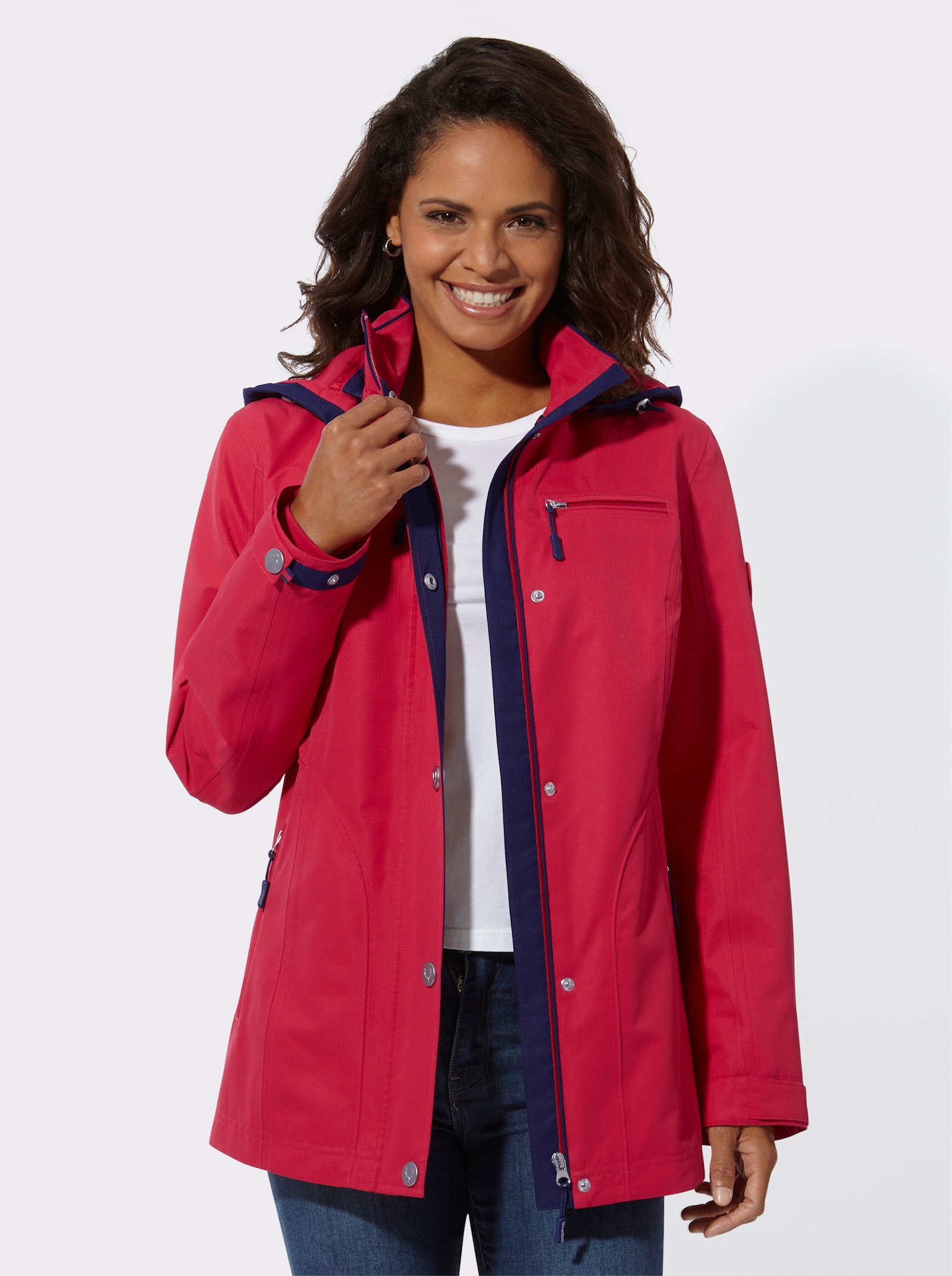 Funktionsjacke mit tex-Venture-Ausrüstung - rot