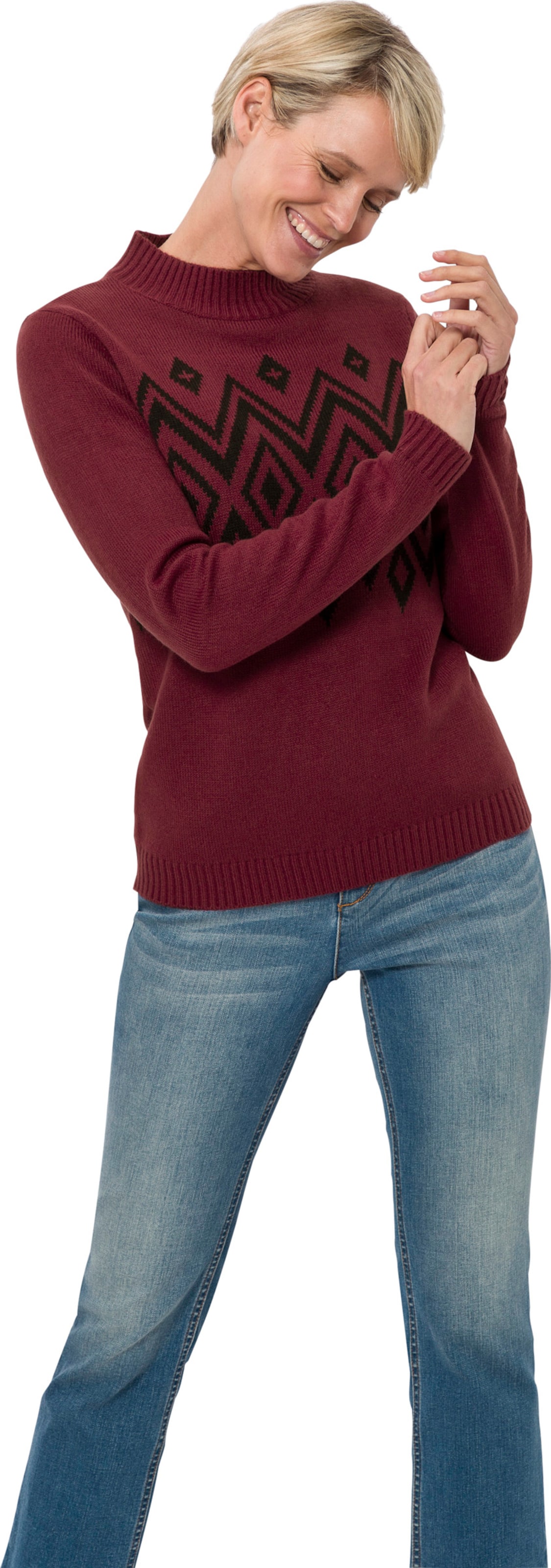 Thumbnail - Stehkragenpullover