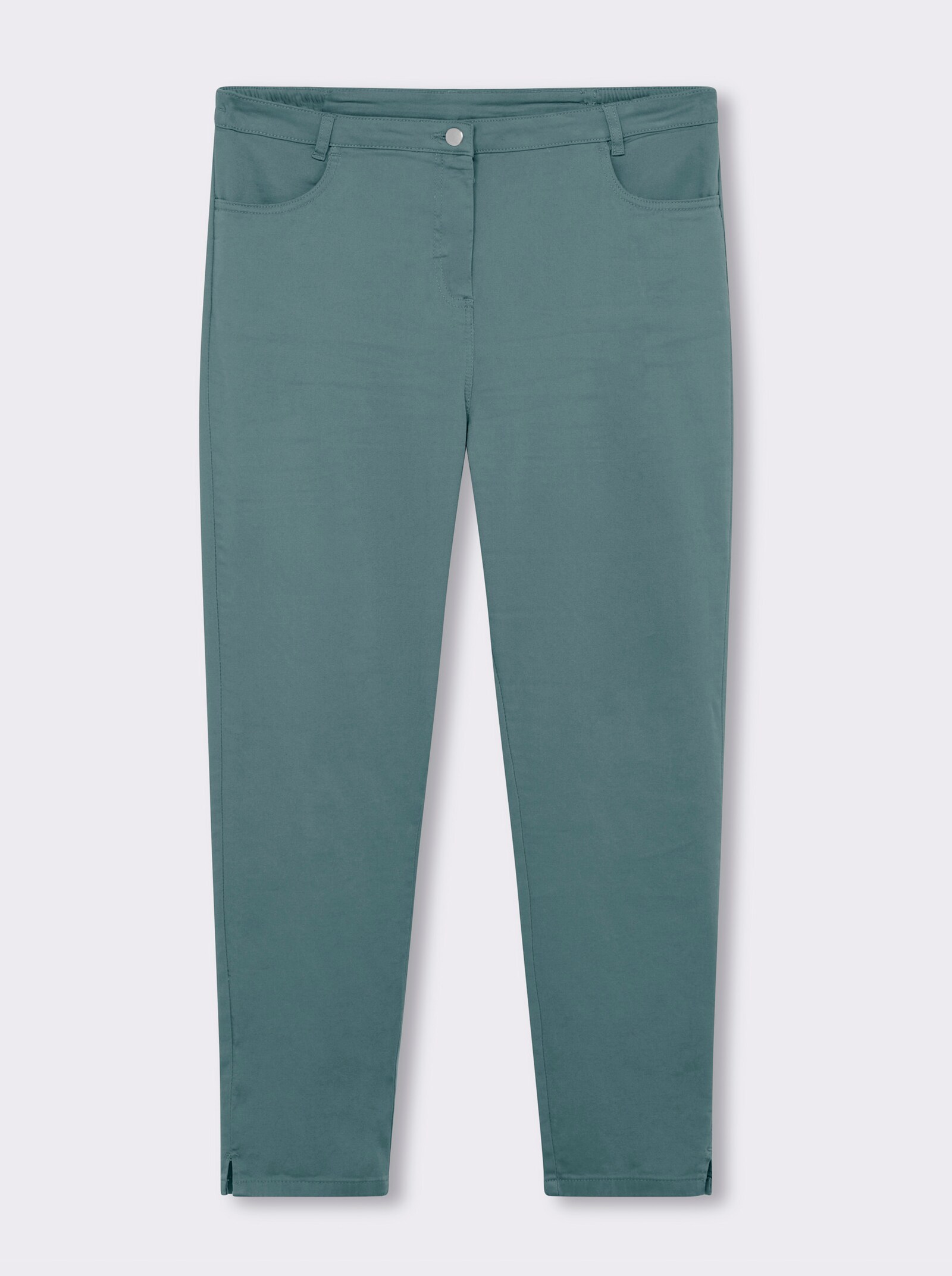 Jeans mit Stretch-Anteil - jade