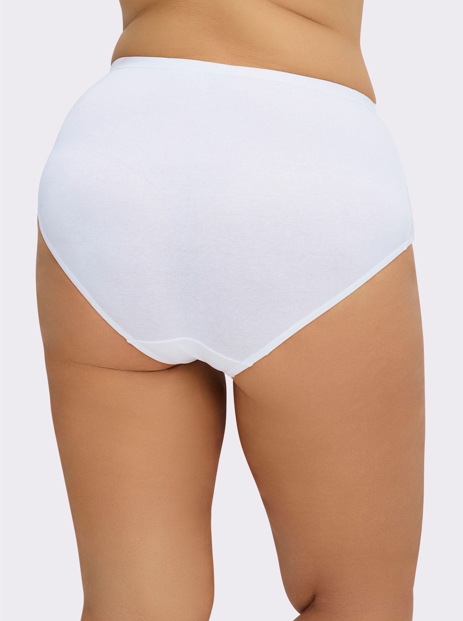 wäschepur Slip mit Schmetterlings-Motiv - weiß