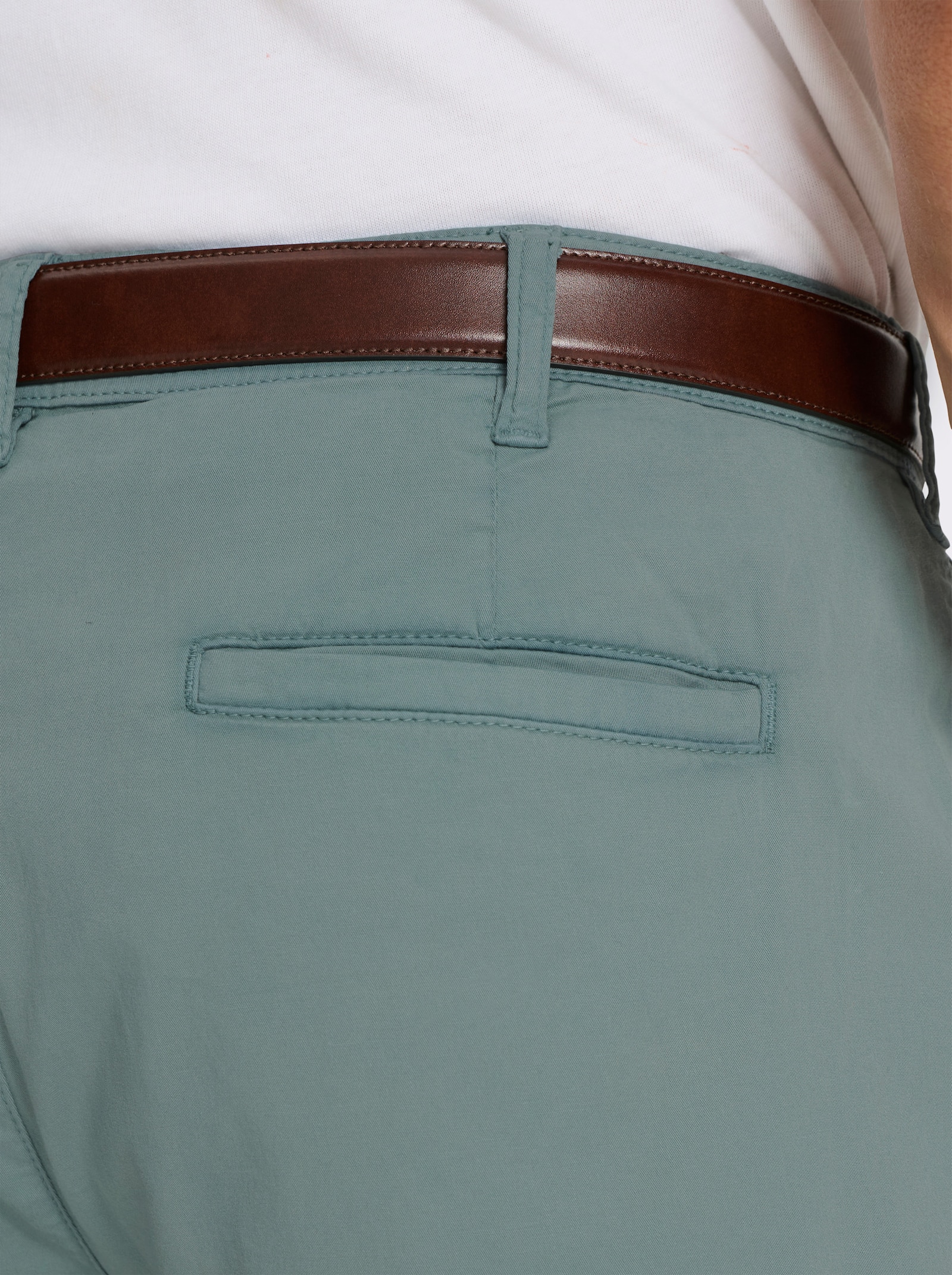 Marco Donati Bermudas aus Twill-Qualität - jade