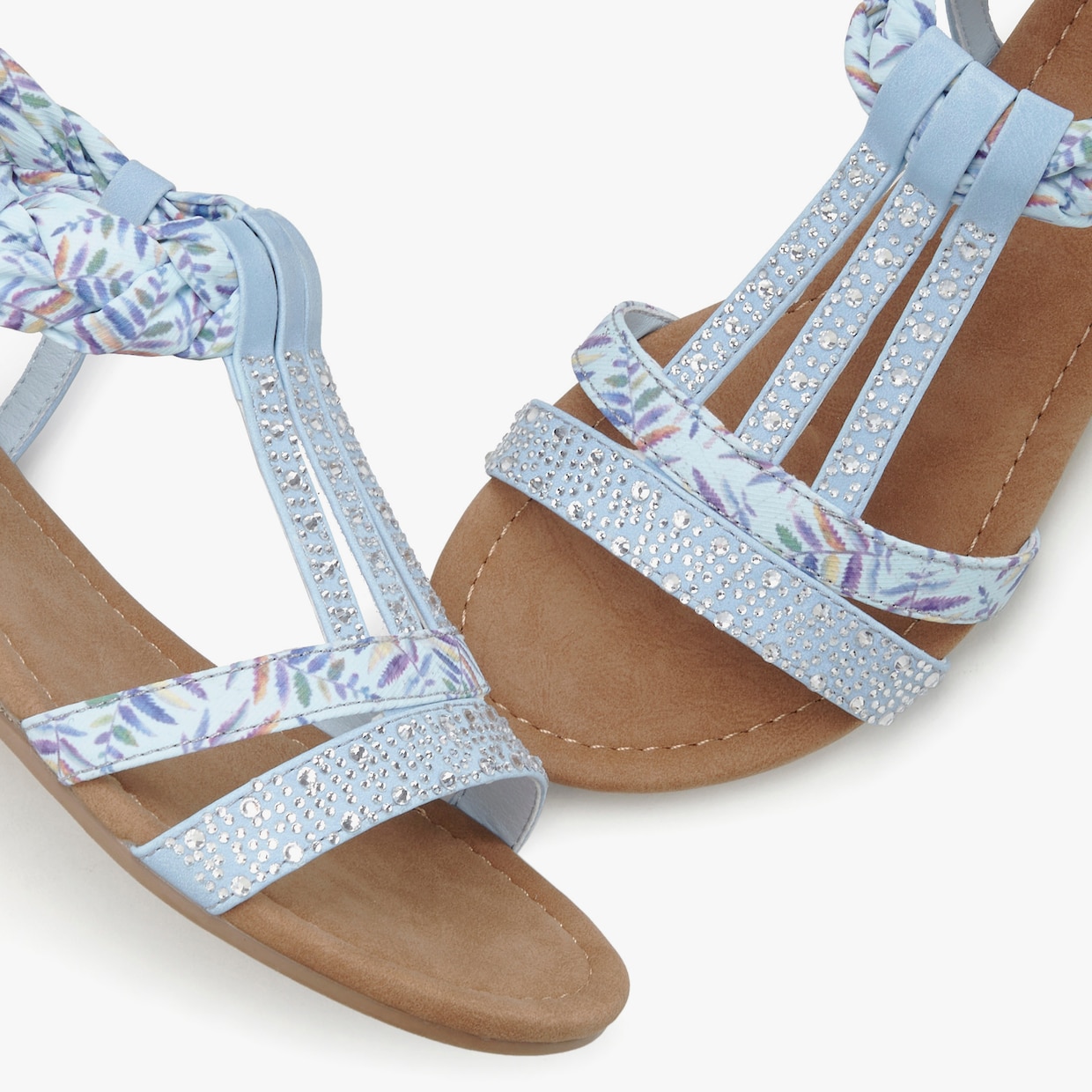 LASCANA sandalen - lichtblauw