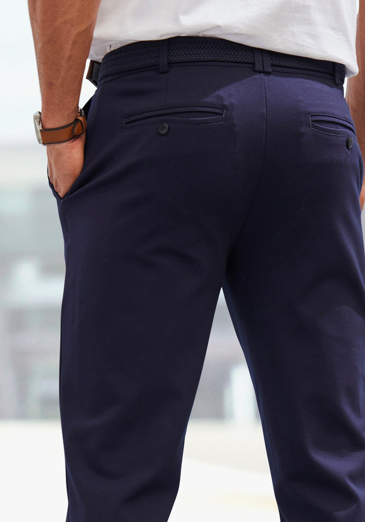 Stretch-Hose - navy