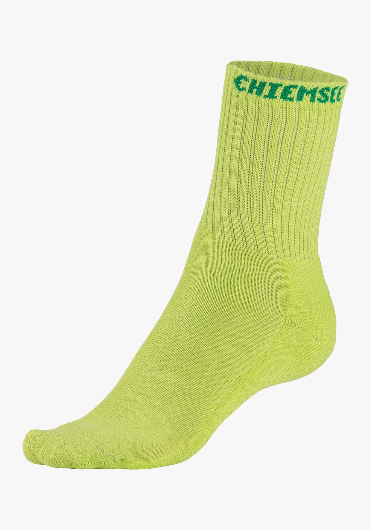 Chiemsee Chaussettes de tennis - noir, blanc, bleu, turquoise, citron vert, fuchsia