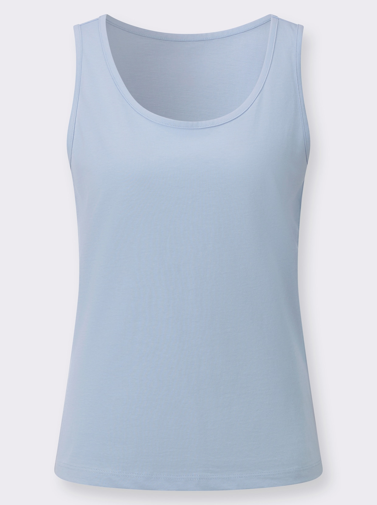 Shirttop - eisblau