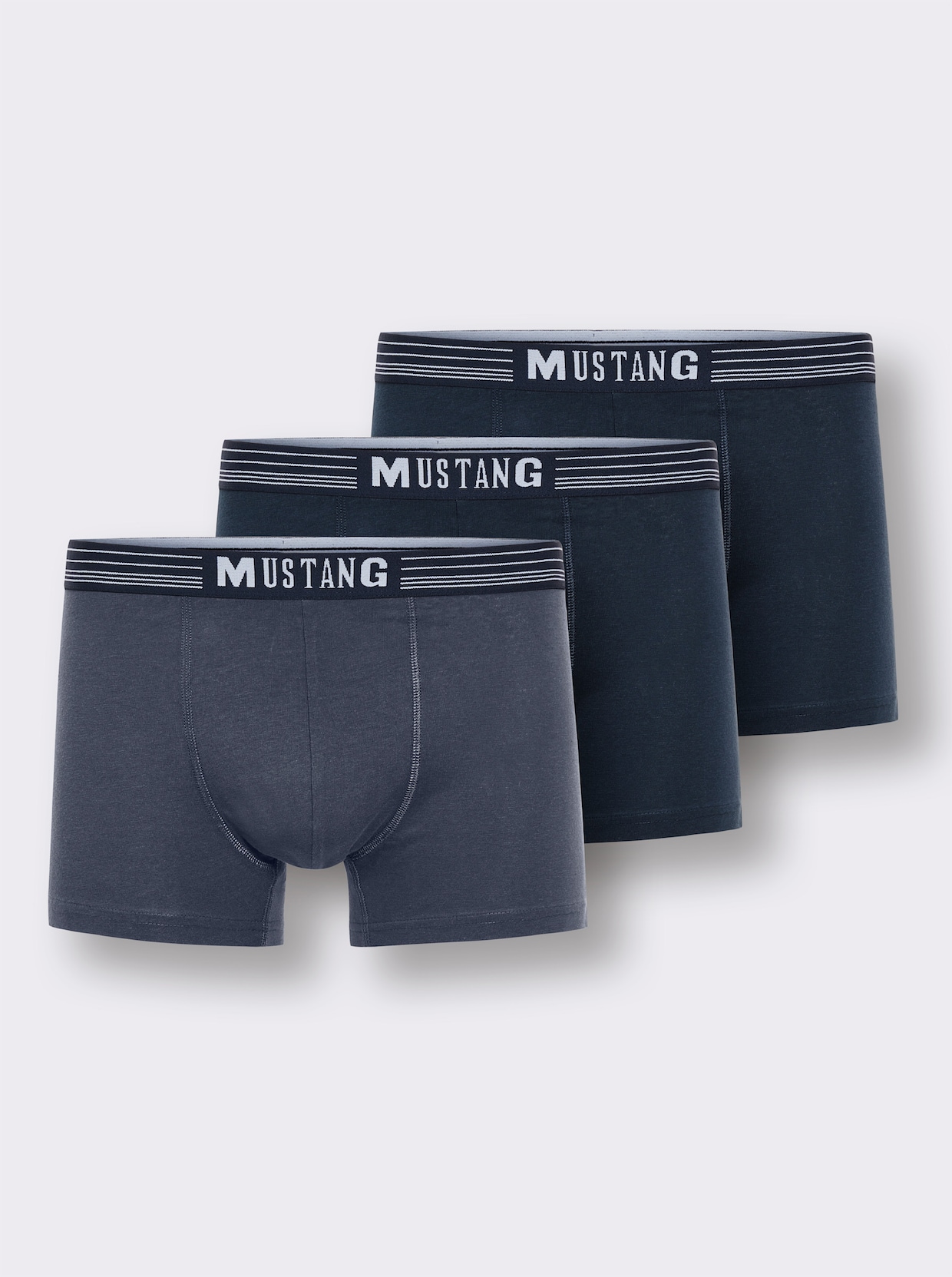 Mustang Pants - 2x marine + 1x rauchblau