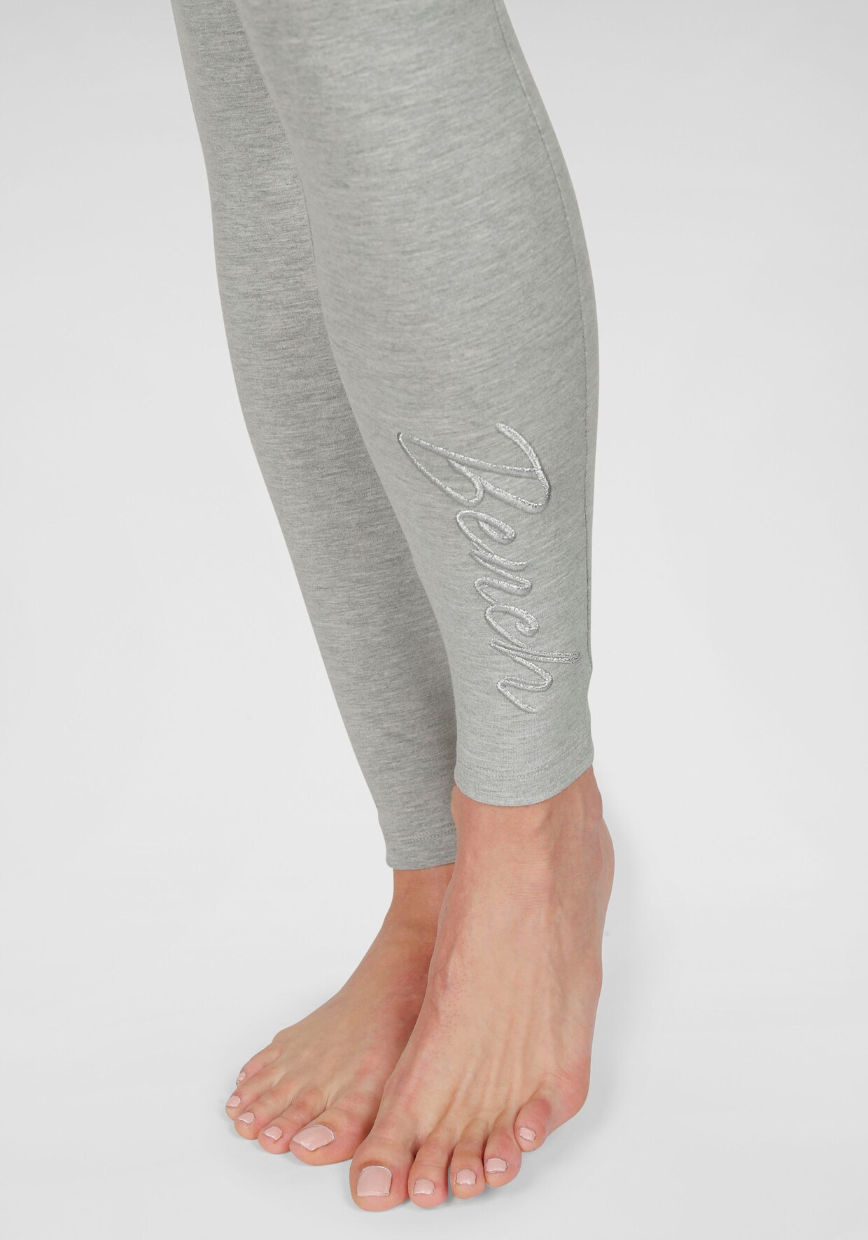 Legging - lichtgrijs gemêleerd