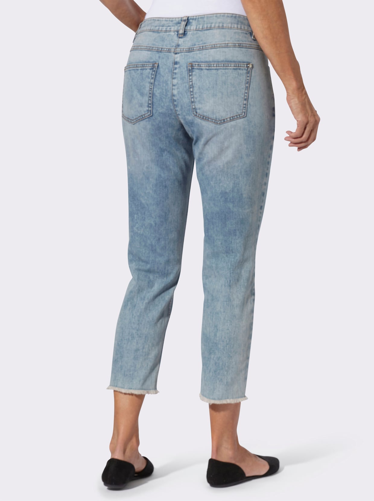 7/8-Jeans - blue-bleached