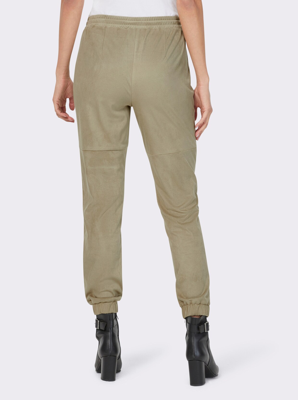 heine Joggingbroek - leem