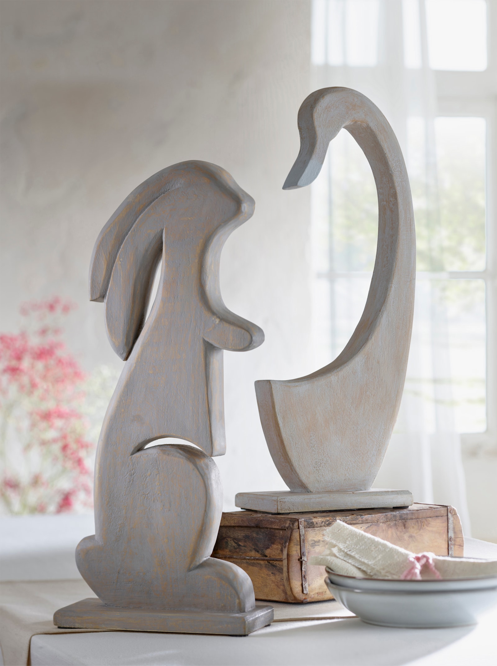 heine home Deko-Figur - weiß