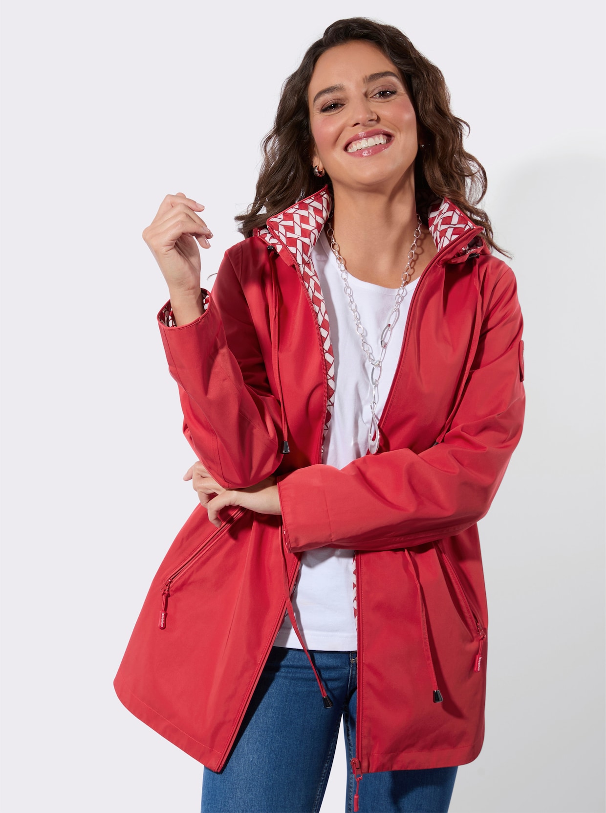 Funktionsjacke - rot