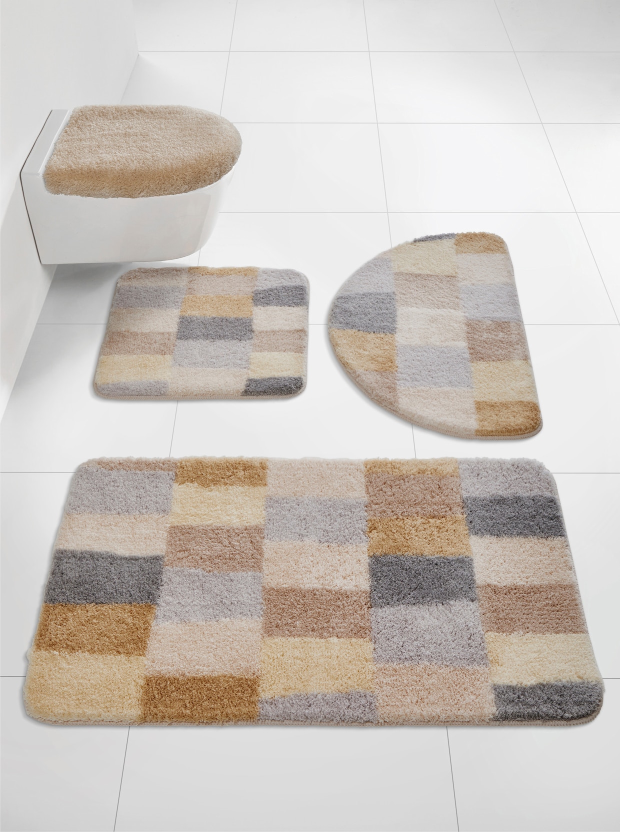 Kleine Wolke Badmat - beige