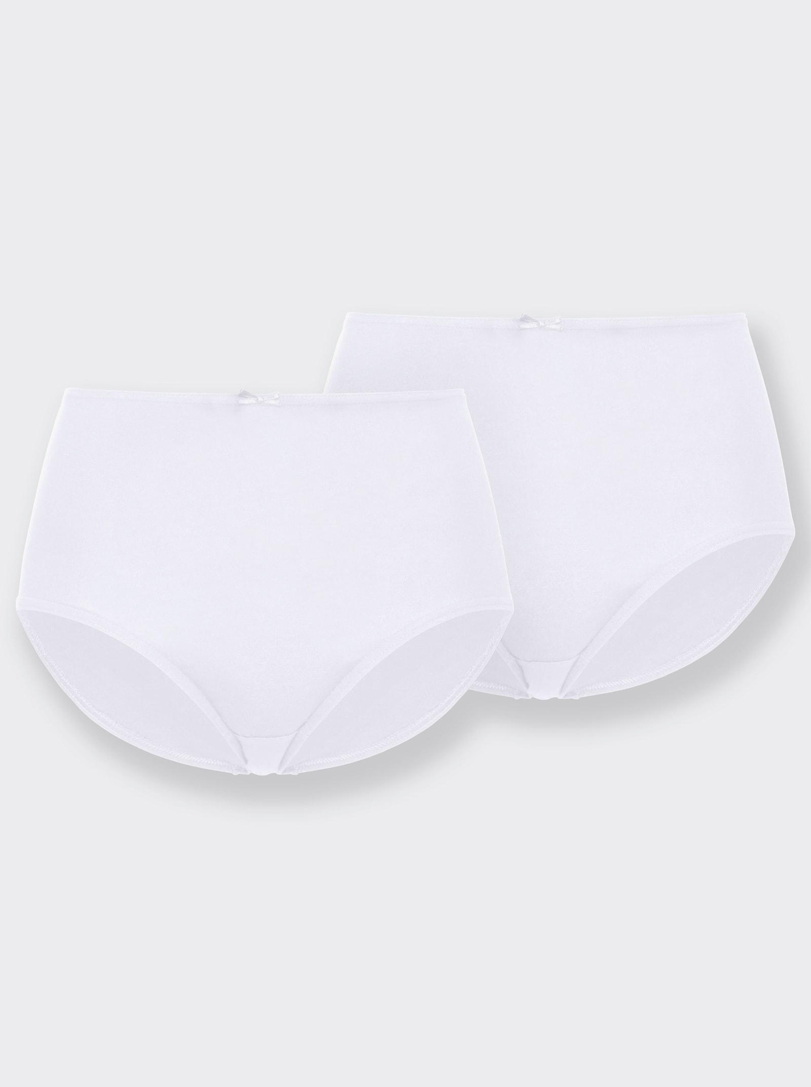 wäschepur Taillenslip in Single-Jersey-Qualität - weiß