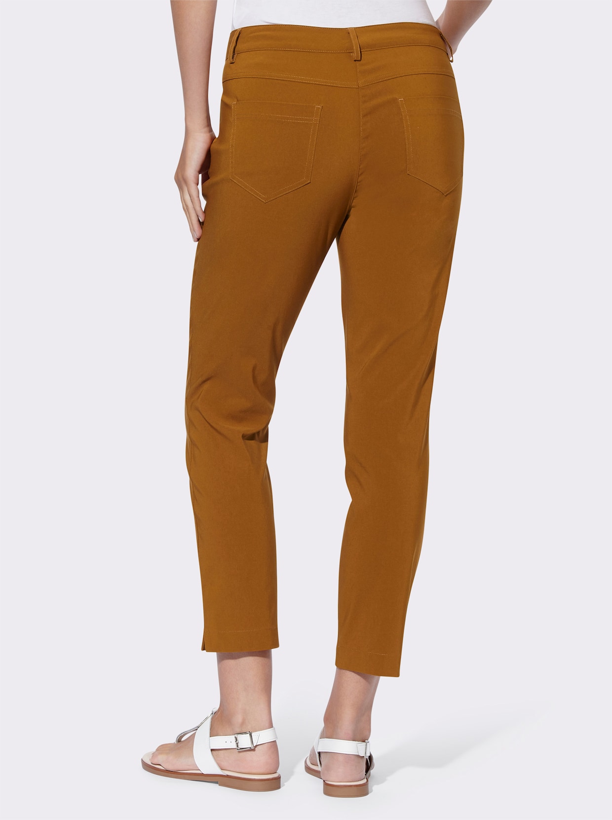 heine Bengalinebroek - cognac