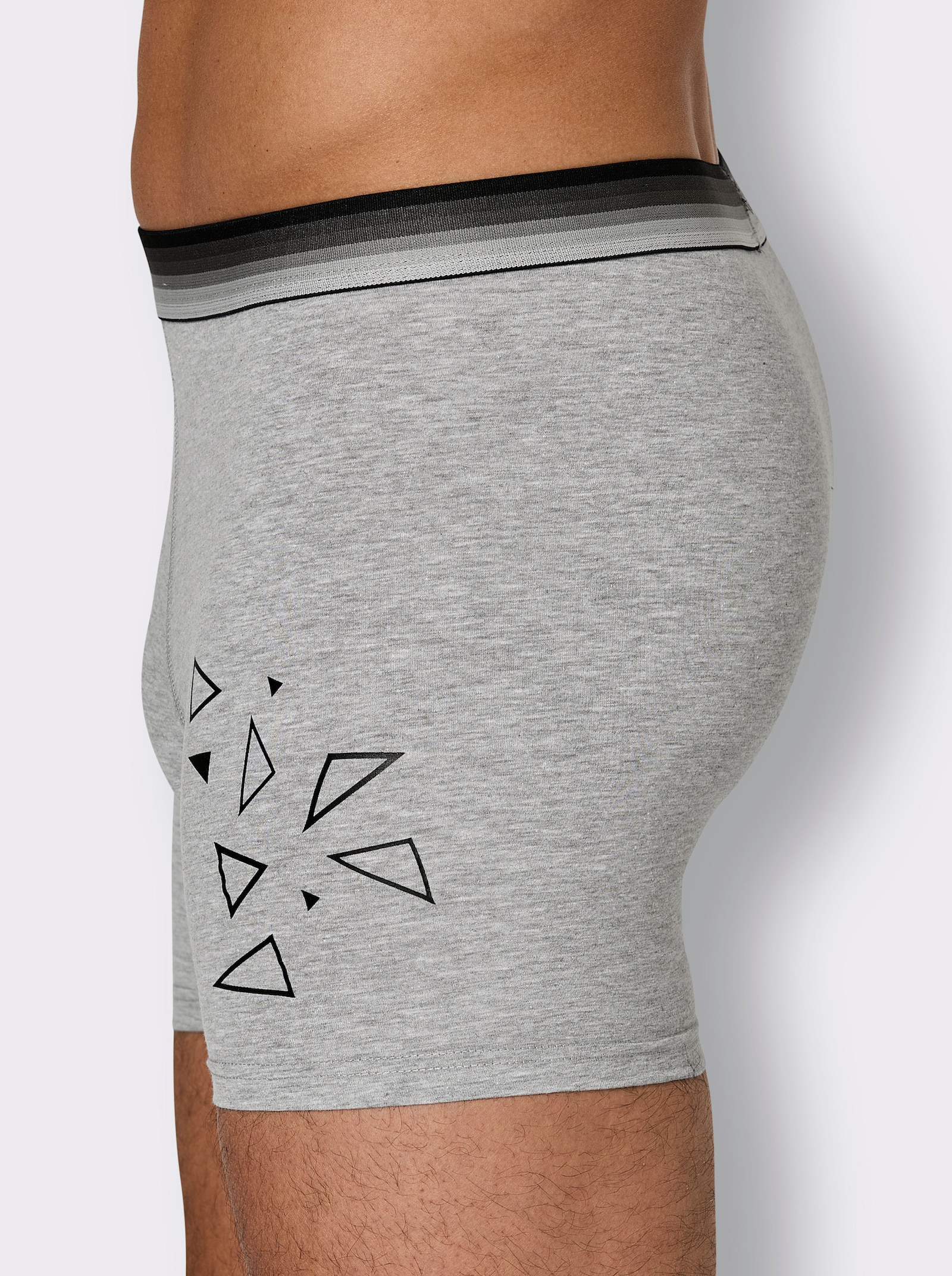 wäschepur men Pants - grau-meliert