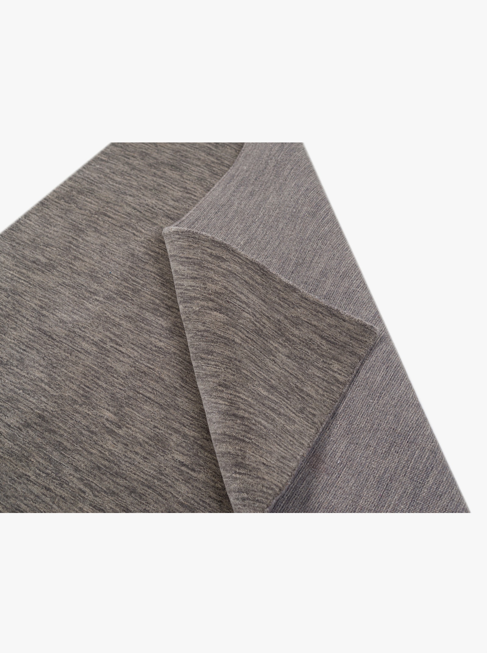 Theko Handwebteppich - grau