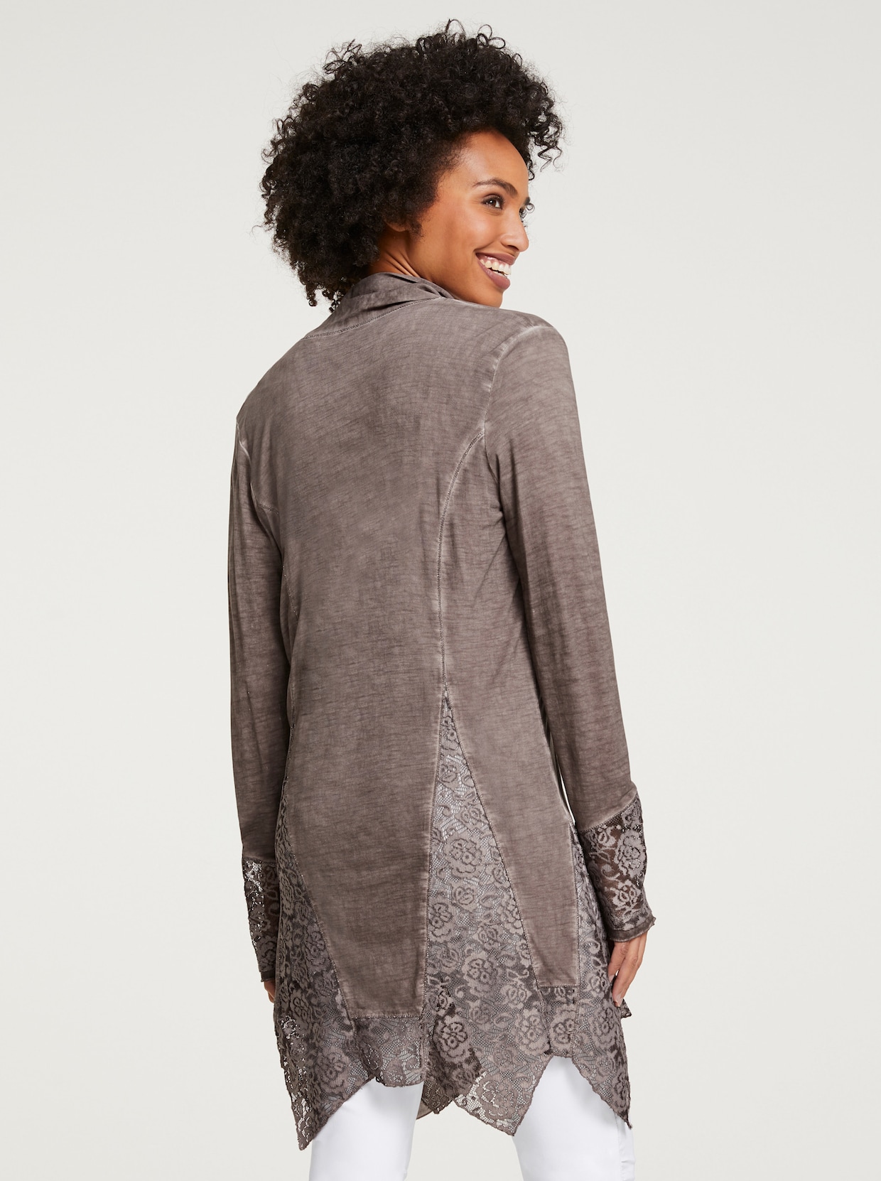 heine Shirtjacke - taupe