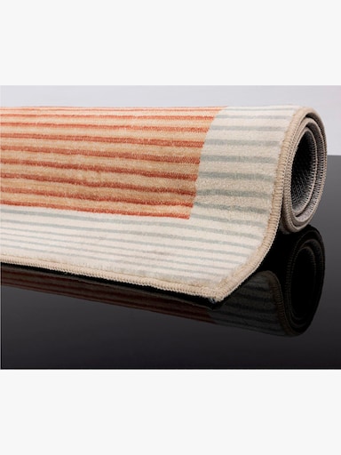 Theko Badematte - grau-bunt