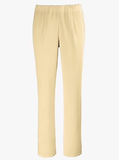 Stretch-Hose mit innenliegendem Dehnbund - vanille