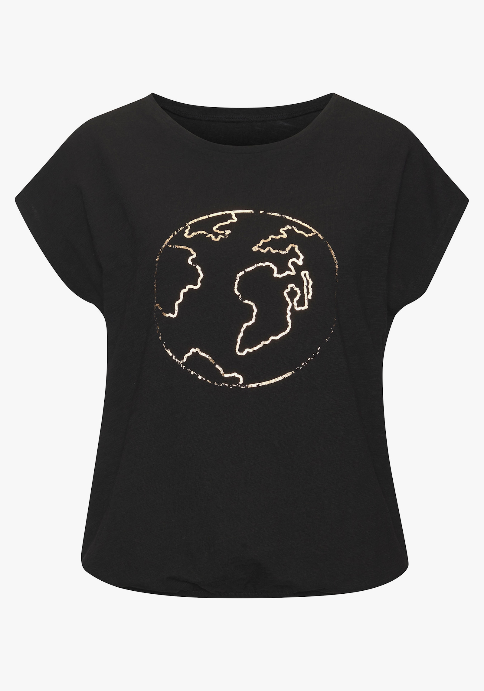 Vivance Rundhalsshirt - schwarz