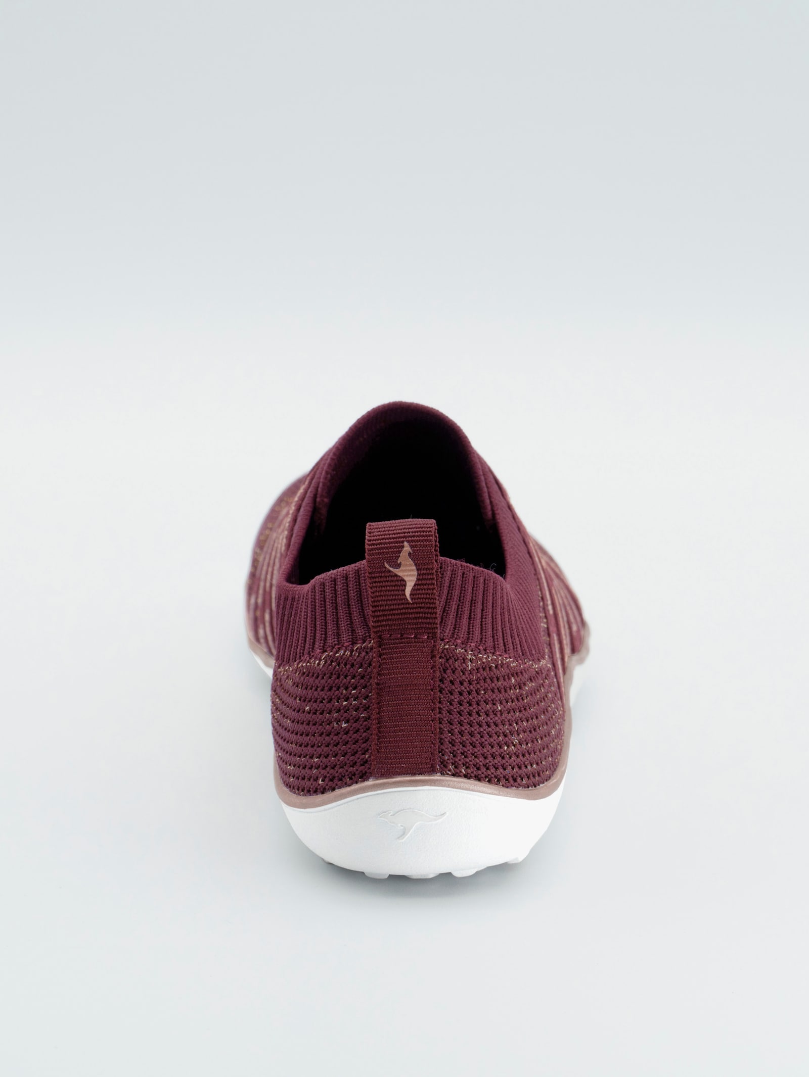 KangaROOS Slipper aus Textil-Material - burgund