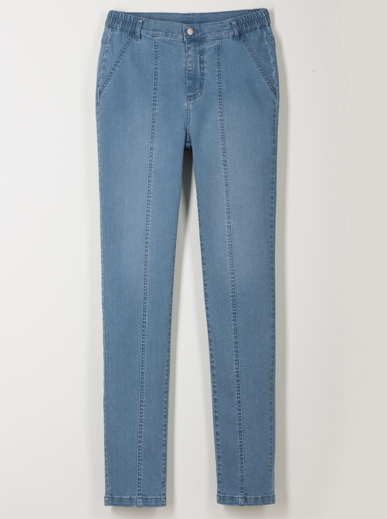 Jeans - blue-bleached