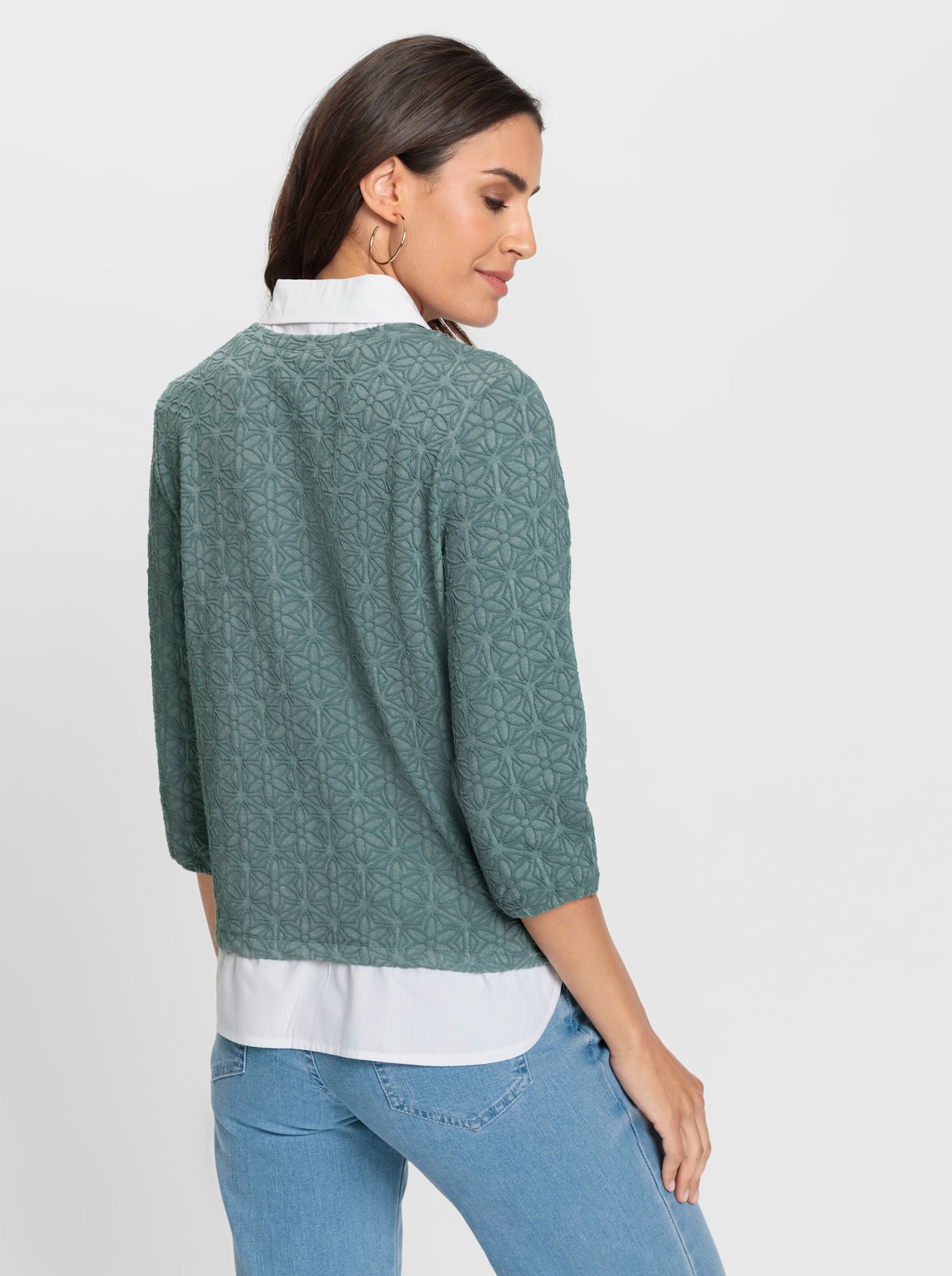 2-in-1-Shirt - jade