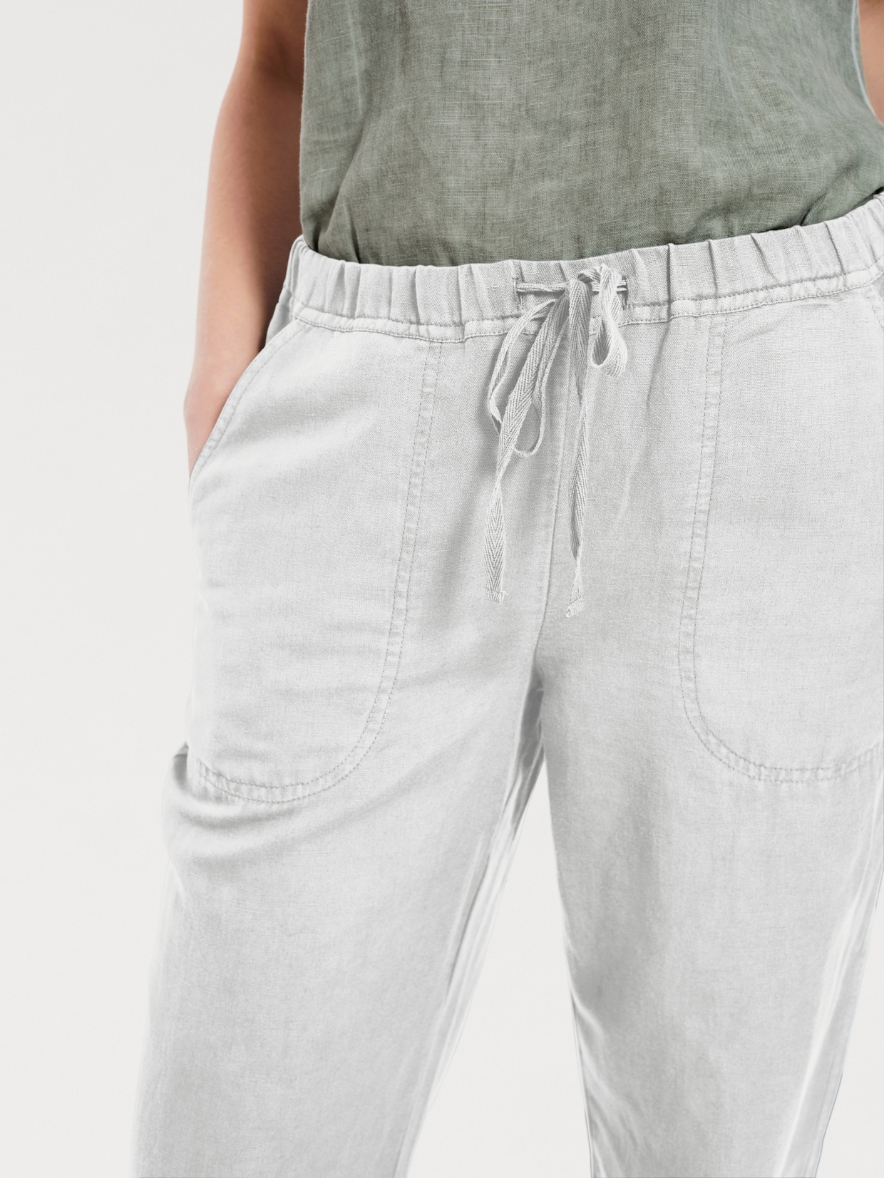 heine Pantalon - blanc