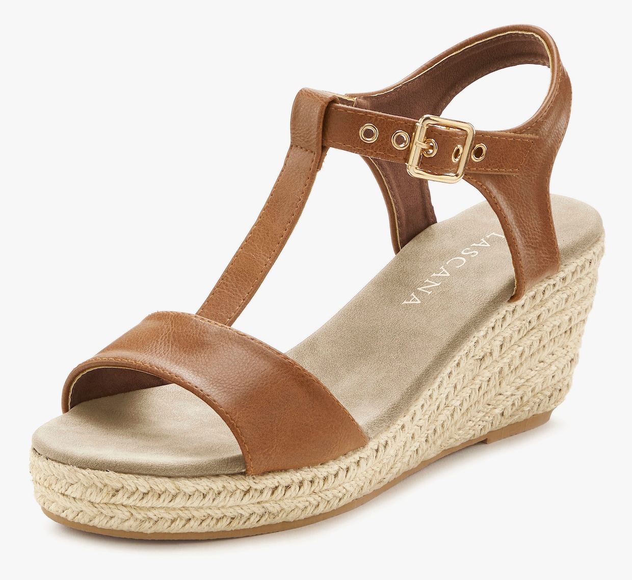 LASCANA Sandalen - bruin