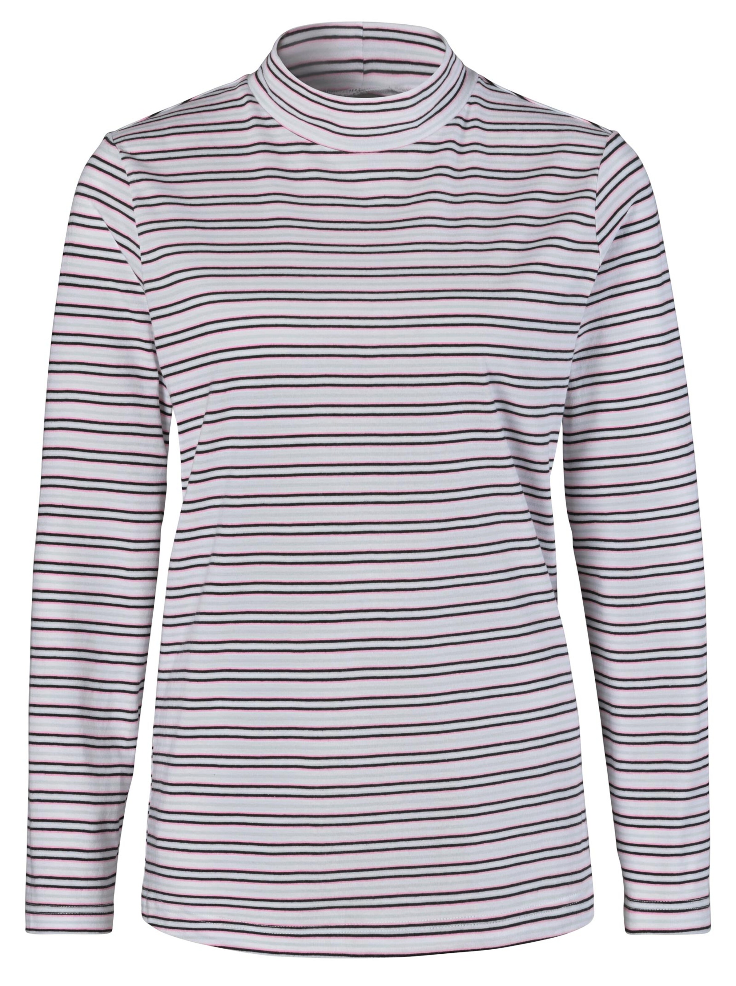 Shirt - rosé-geringelt