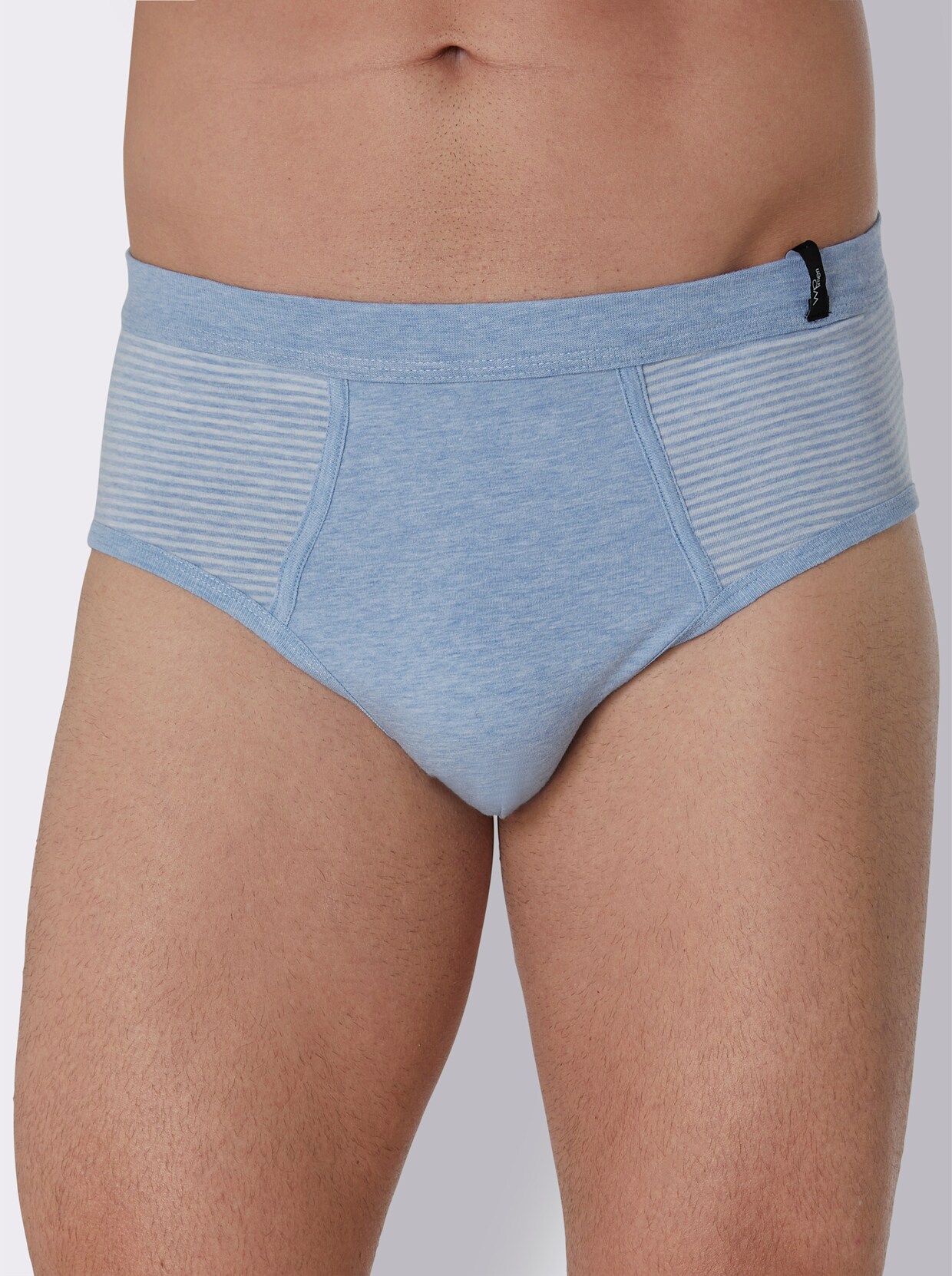Slip - lichtblauw gemêleerd