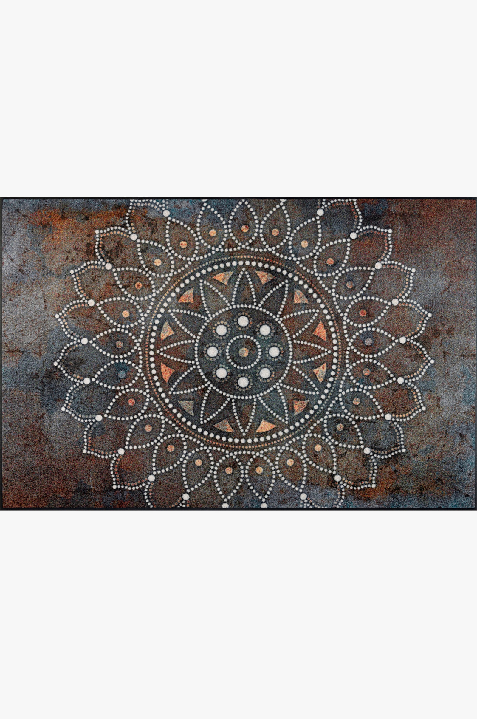 wash+dry by Kleen-Tex Fußmatte - braun-gemustert