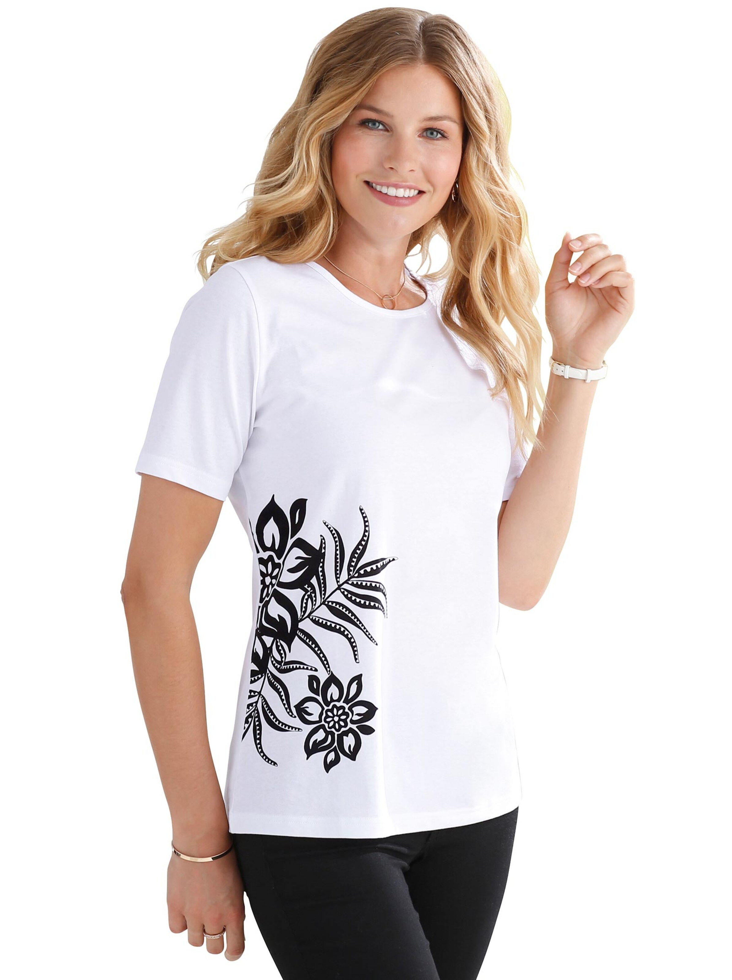 Shirt - weiß-bedruckt