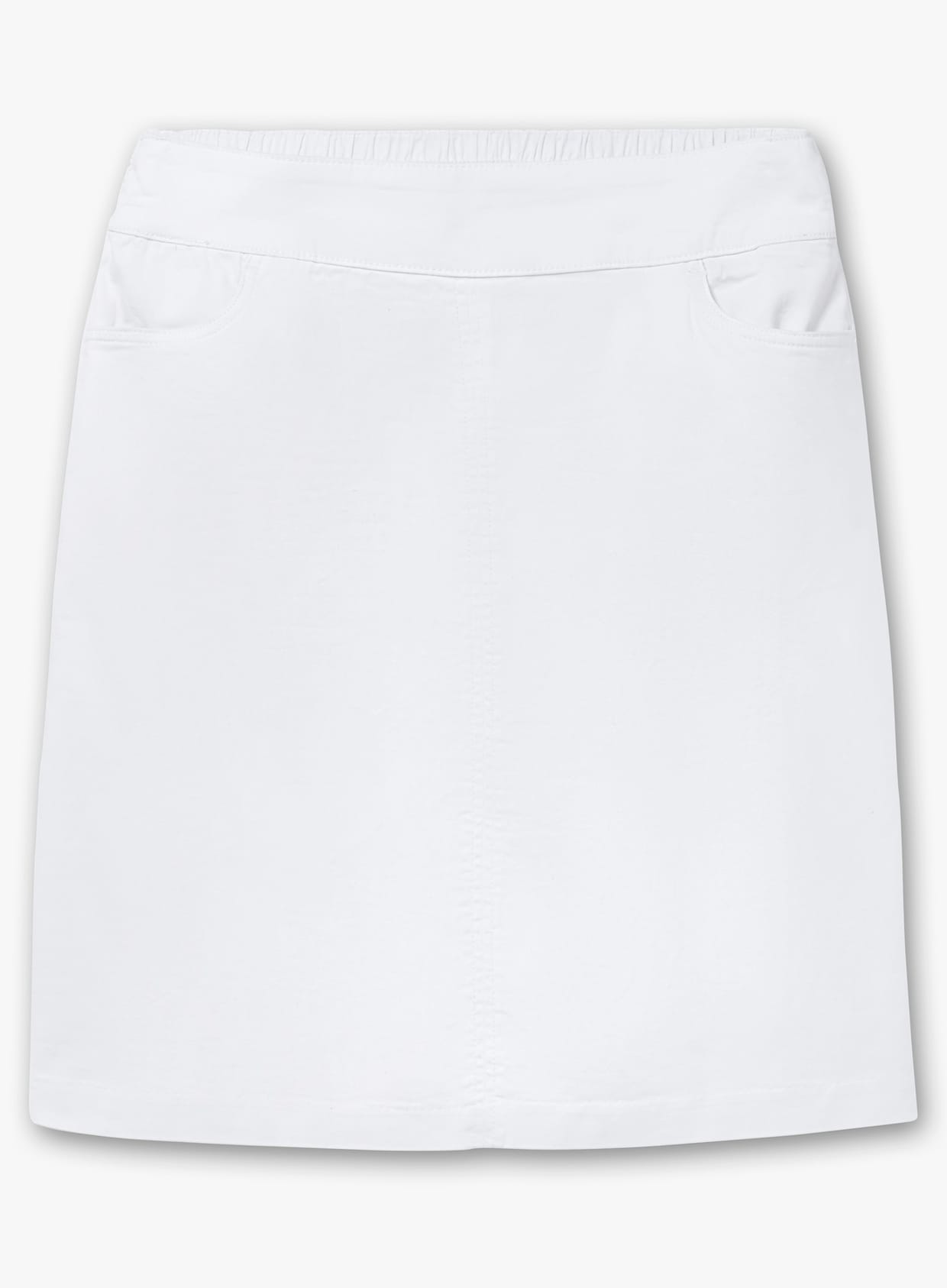 Jeansrock - weiß