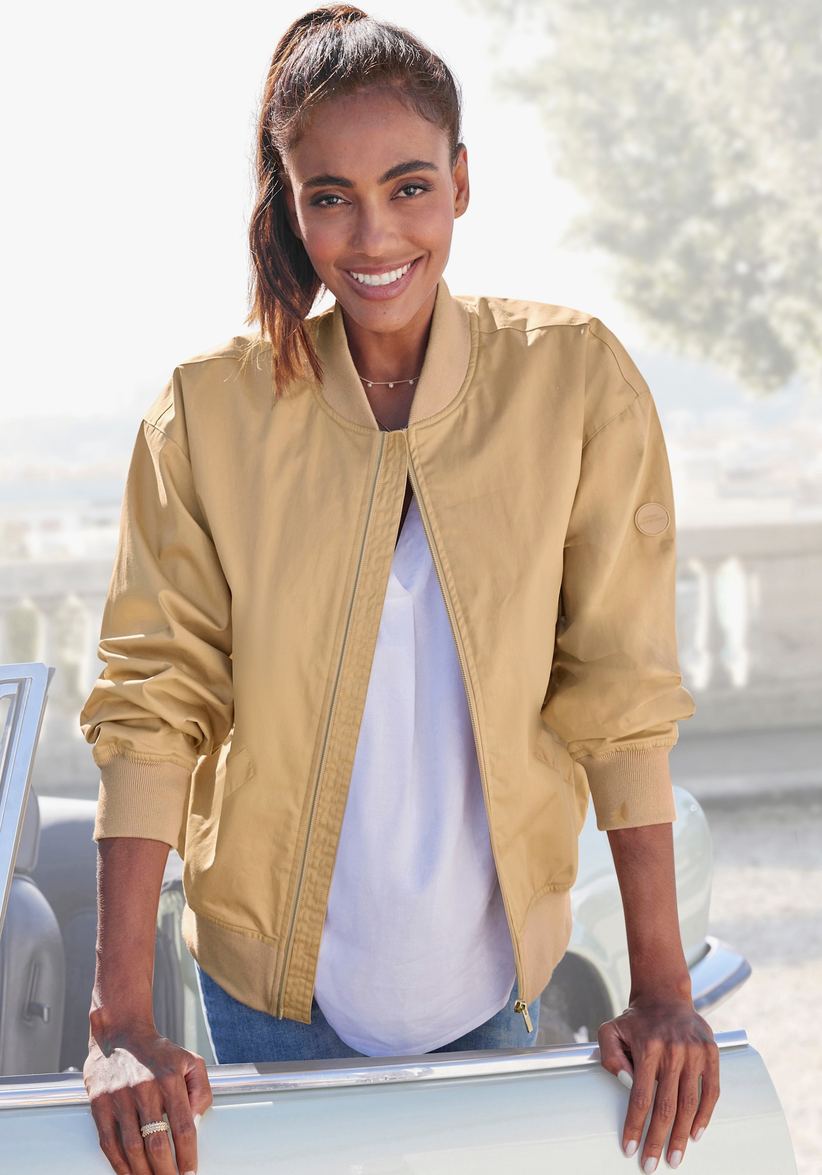 French Connection Blouson - beige