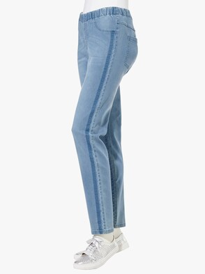 Jeans - blue-bleached