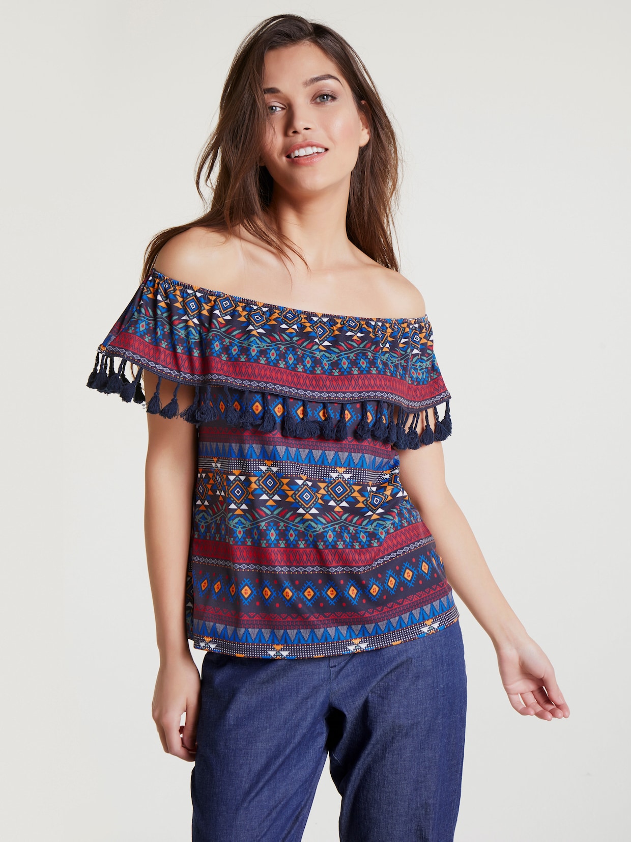 heine Druck-Shirt - bunt