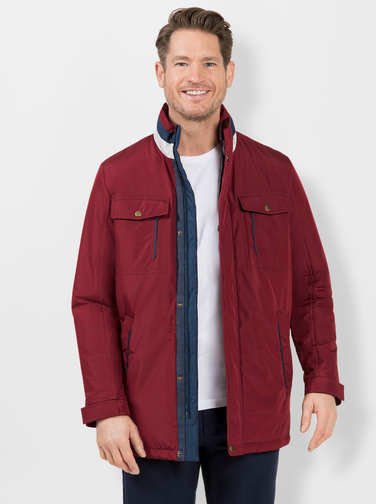Catamaran Jacke - dunkelrot