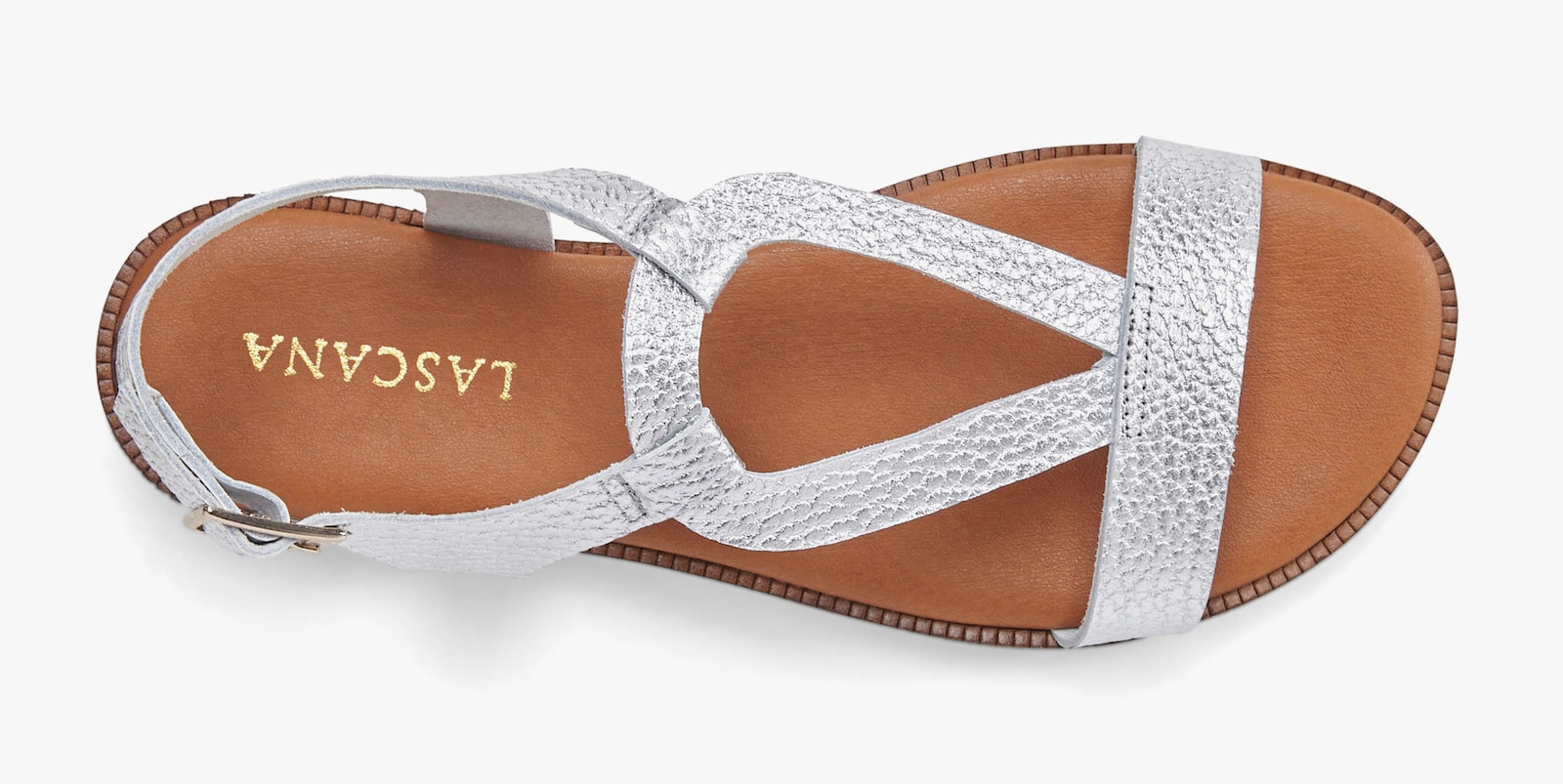LASCANA Sandale - silberfarben