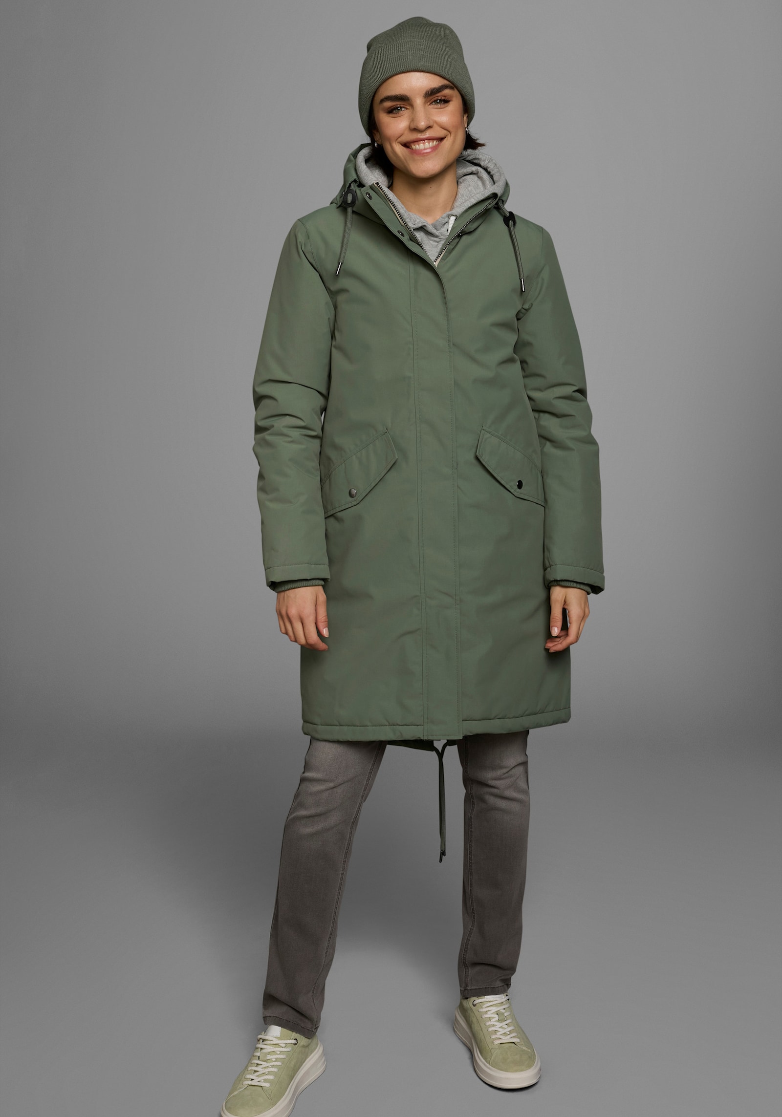 Polarino Parka - khaki