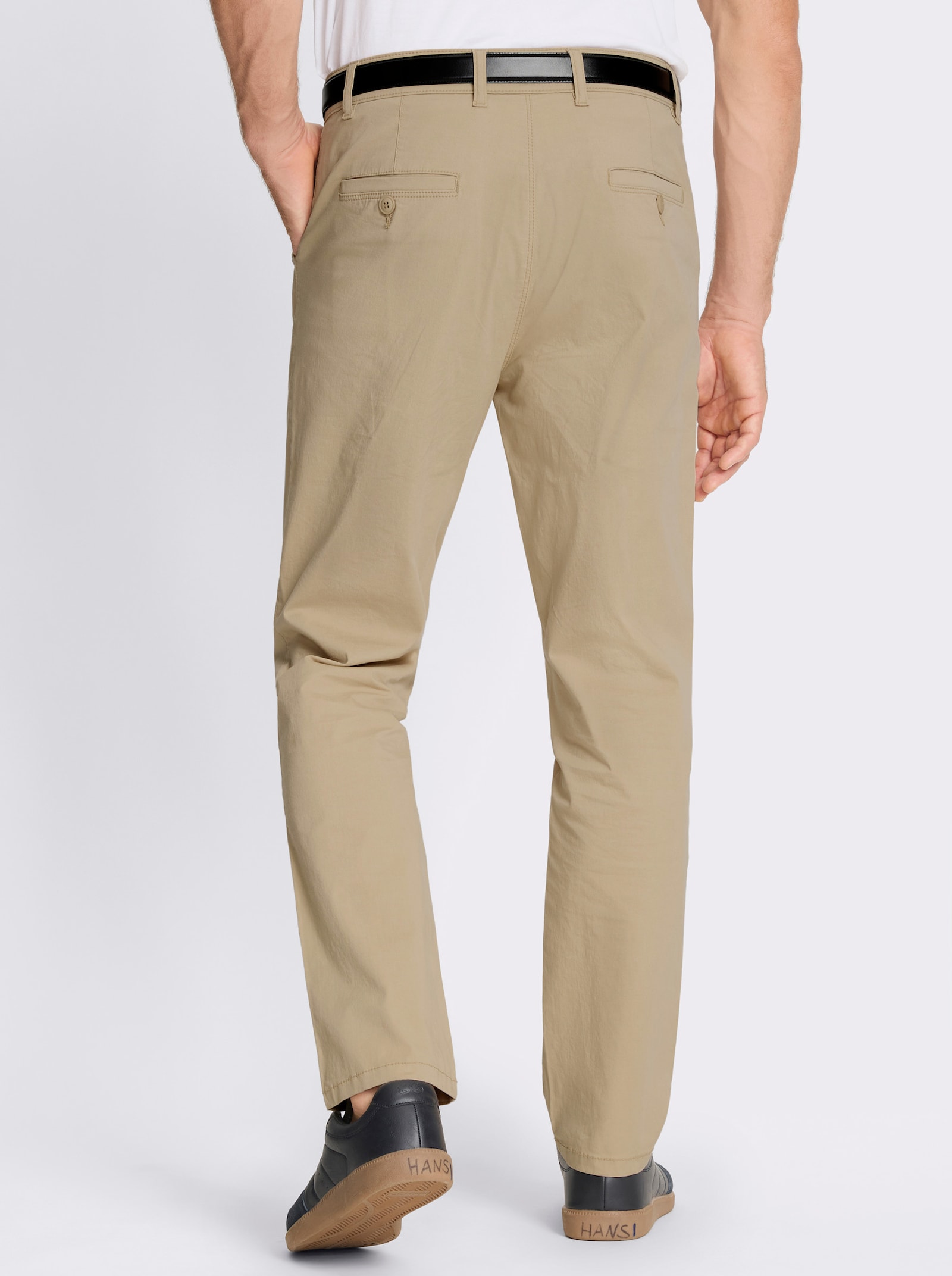 Marco Donati Chinohose in Sommer-Qualität - beige