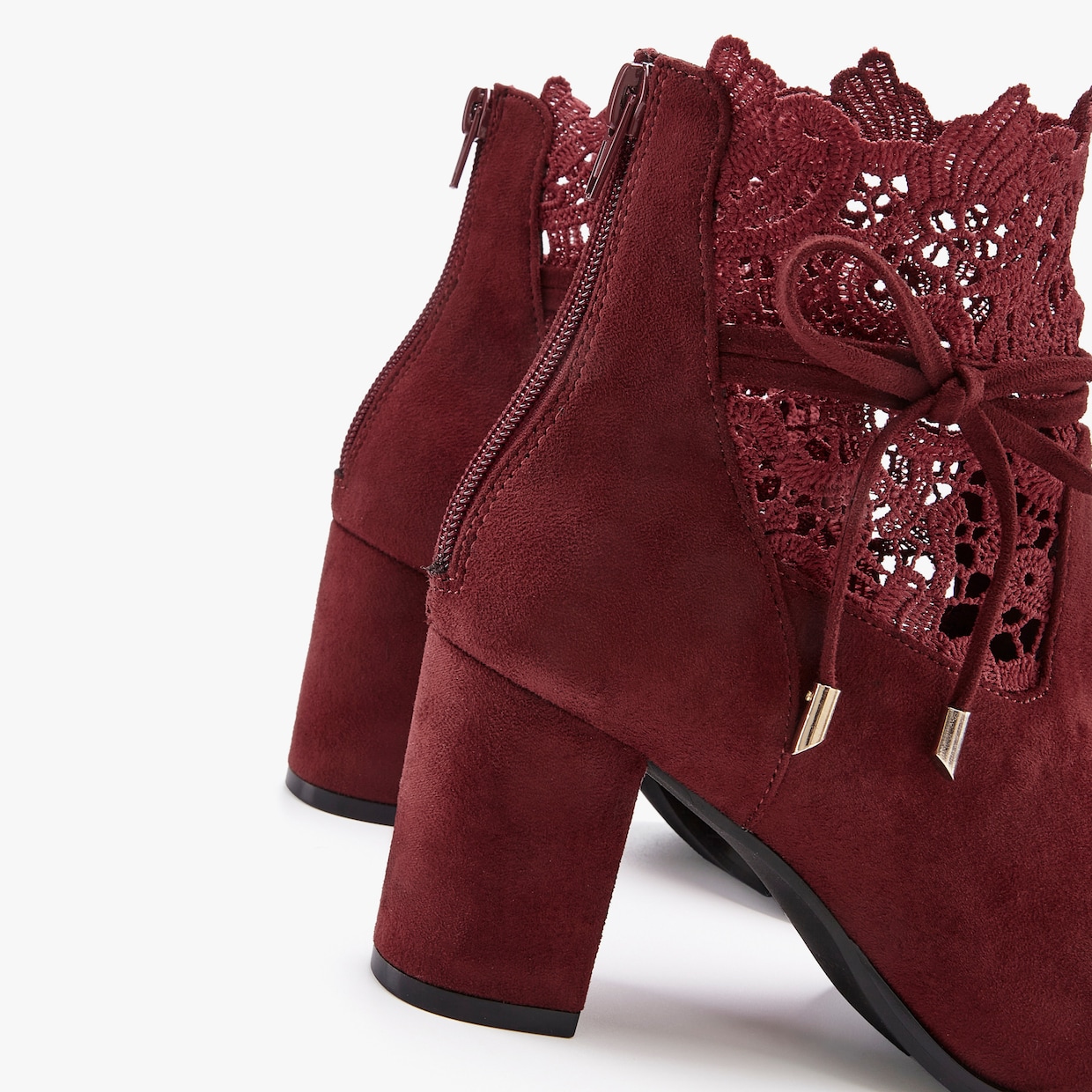LASCANA High-Heel-Stiefelette - bordeaux