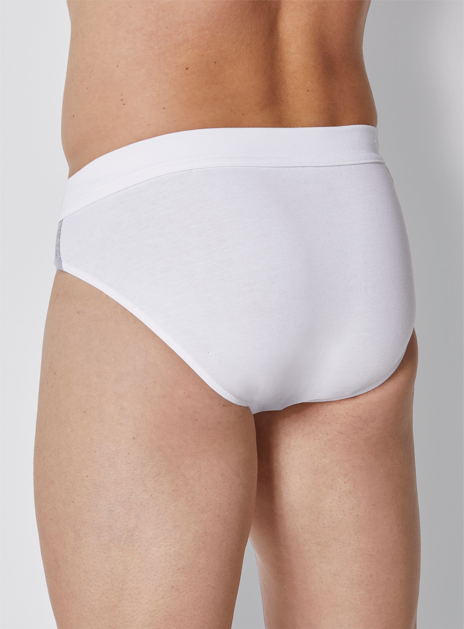 Schiesser Slipy - bílá