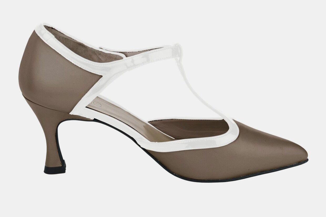 heine Pumps - taupe-weiß
