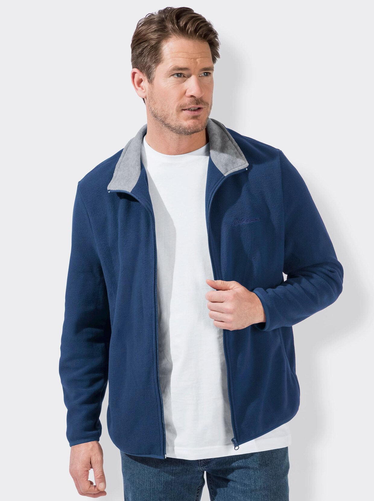 Catamaran Fleece-Jacke - blau