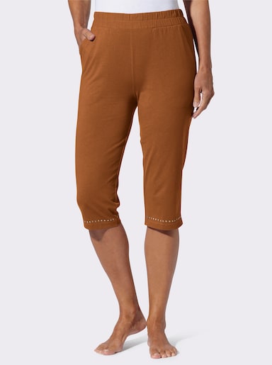 Freizeithose - cognac