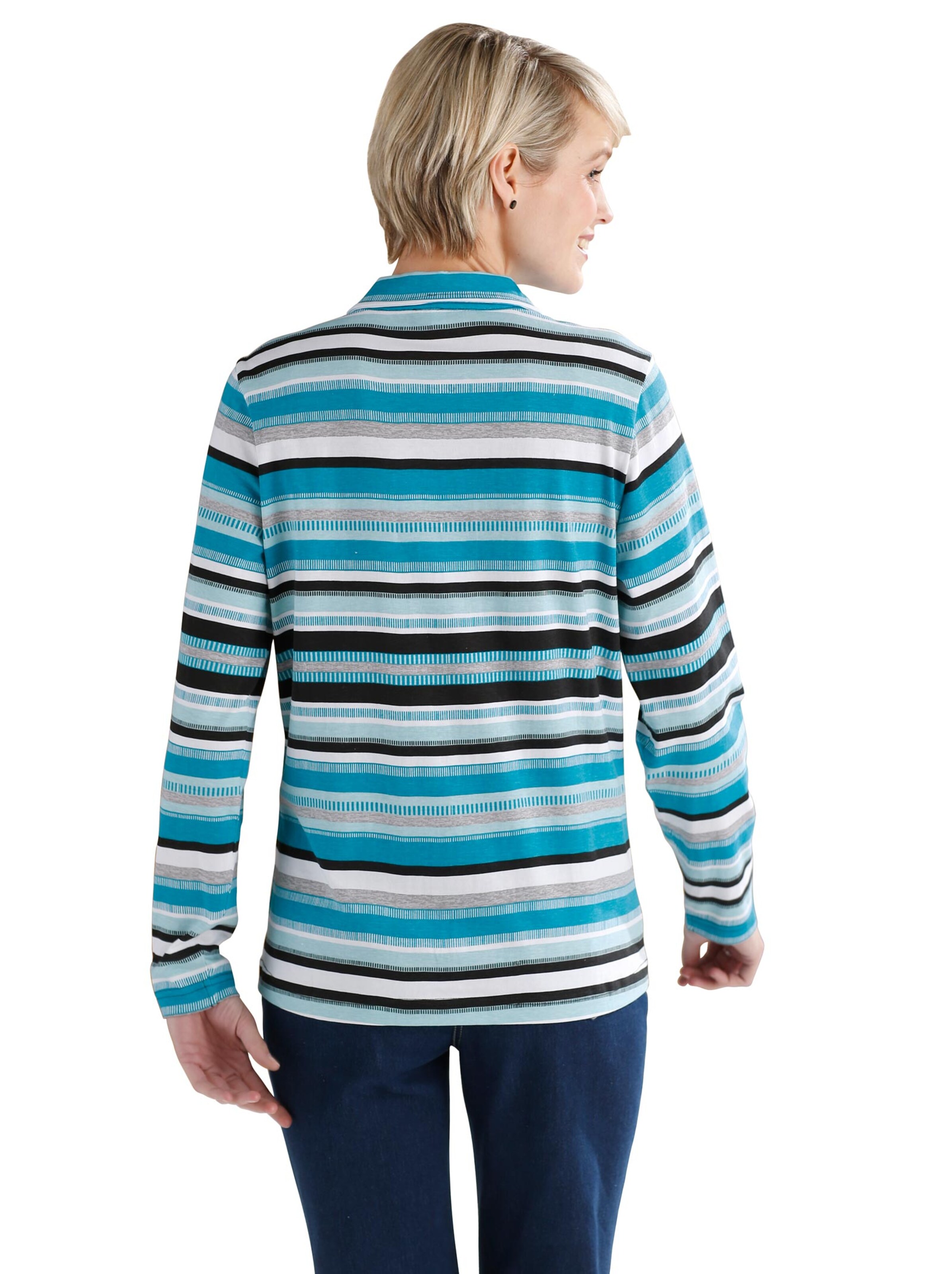 Shirt - aquapetrol-bedruckt