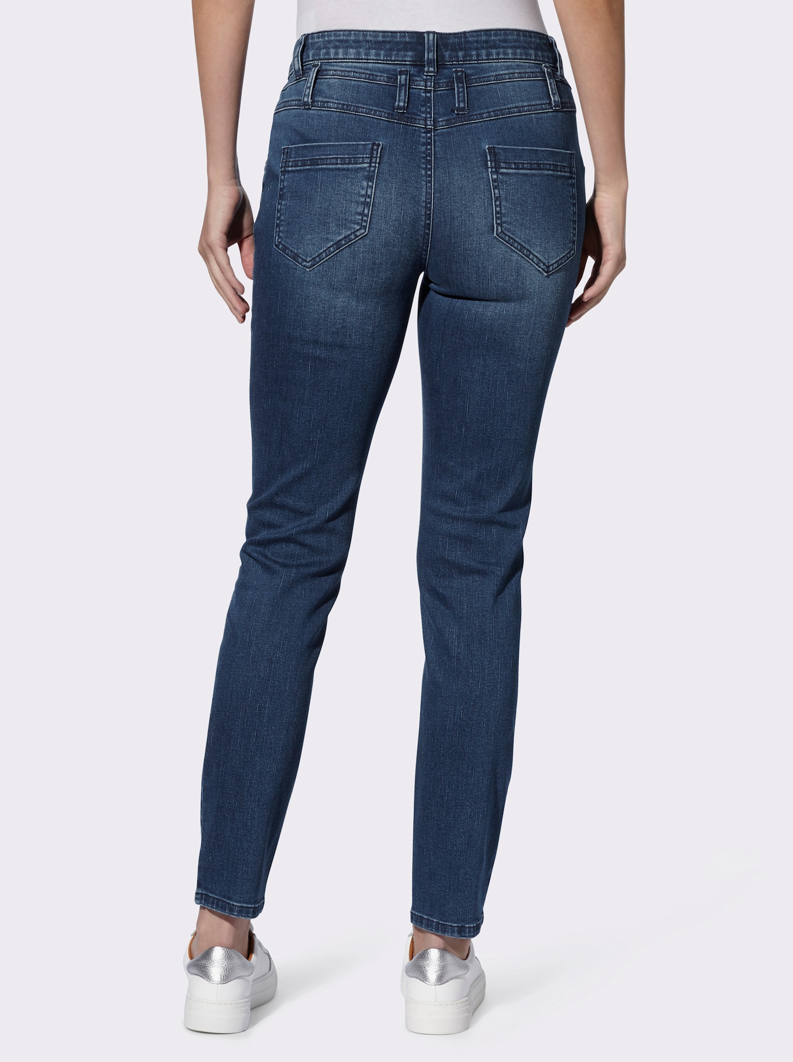heine Jeans - blue-stone-washed