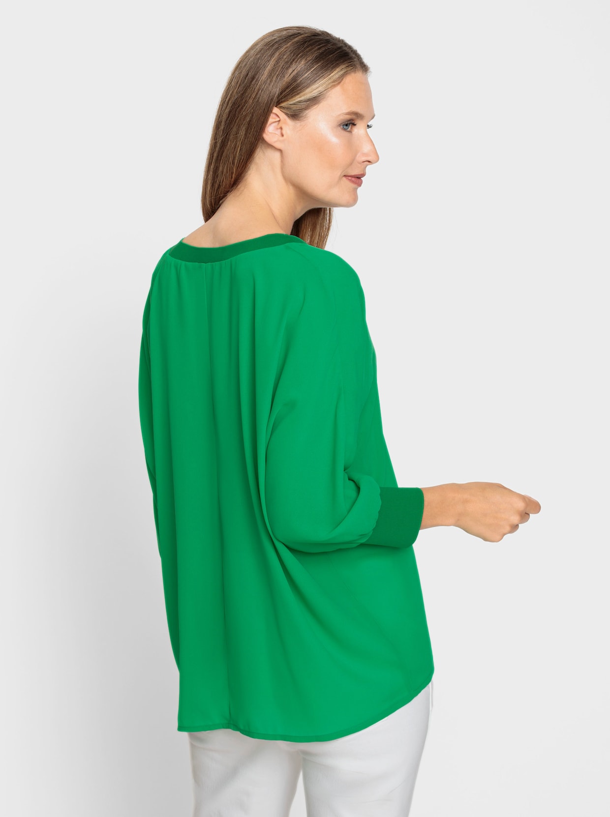 heine Blouse - grasgroen