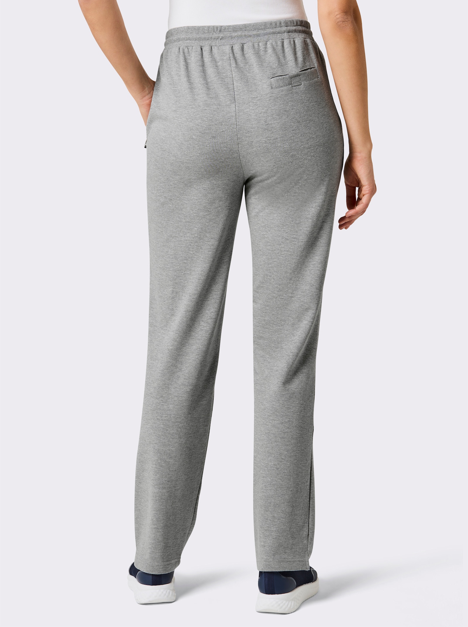 Catamaran Sports Freizeithose mit weitenregulierbarem Rundum-Dehnbund - grau-meliert